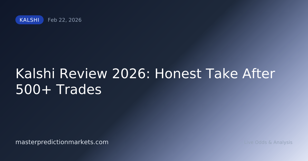 Kalshi Review 2026: Honest Take After 500+ Trades